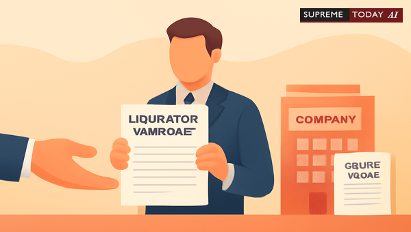 Termination of Official Liquidator Mandate upon Section 481 Dissolution Orders
