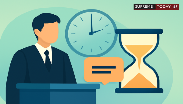 Judicial Discretion on Time Limits for Oral Arguments in Civil Proceedings