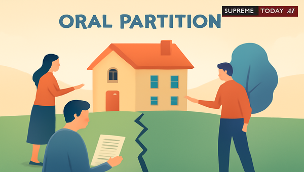 Oral Partition Agreements Without Metes and Bounds Division Leave Joint Title Intact