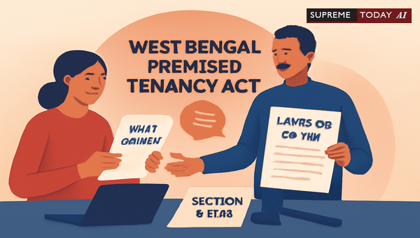 Validity of Oral Rent Increase Requests Under West Bengal Premises Tenancy Act 1997