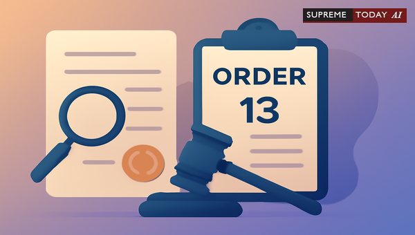 Mandatory Production of Documentary Evidence Under Order 13 Rule 1 CPC