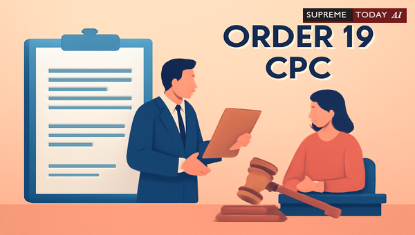 Navigating Order 19 CPC: Affidavit Evidence and Statutory Discretion in Cross-Examination