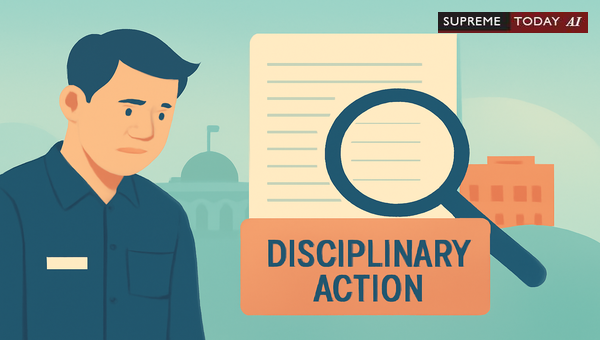 Legality of Order 21 Rule 32 Disciplinary Actions Against PWD Employees: A Judicial Review
