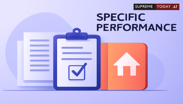 Order 37 CPC Summary Suits Are Not Maintainable for Specific Performance of Agreements
