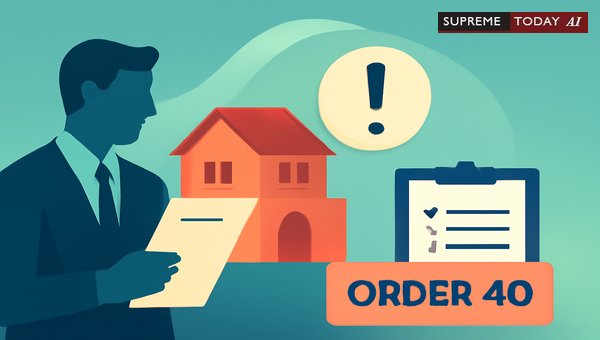 Grounds for Judicial Refusal to Appoint a Receiver under Order 40 Rule 1 of the Code of Civil Procedure