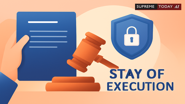 Stay of Execution under Order 41 Rule 5 CPC: Conditions for Appellate Courts