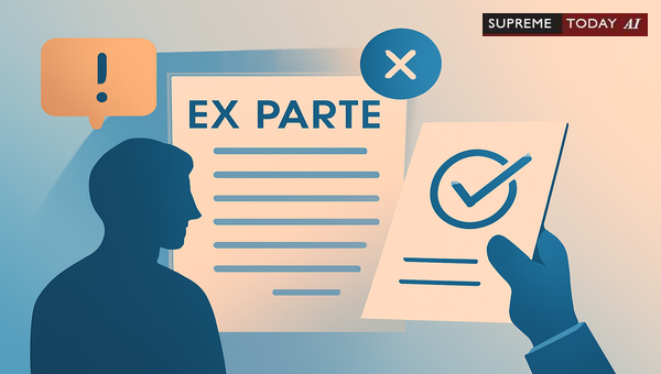 Seeking Relief from Ex Parte Proceedings Under Order 9 Rule 7 of the Code of Civil Procedure