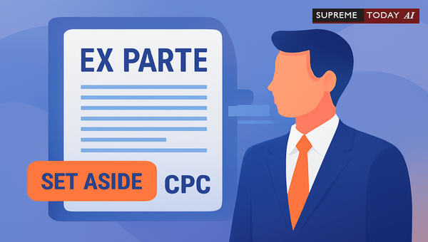 Maintaining Order 9 Rule 7 CPC Applications After Judgment is Reserved by Court