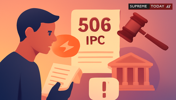 Orissa High Court Jurisprudence on Criminal Intimidation Under Section 506 of IPC