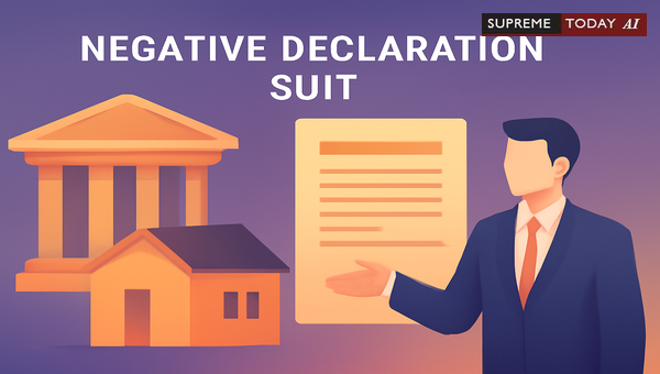 Orissa High Court Ruling on Non-Maintainability of Negative Declaration Suits in Property Disputes