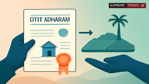 Validity and Redeemability of Otti Adharam Possessory Mortgages in Kerala Property Law