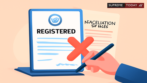 Can Mutual Consent Invalidate a Registered Property Document Without Formal Cancellation?