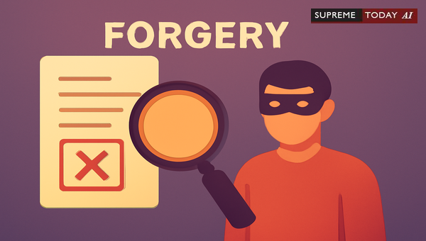 Own-Name Execution of Documents and the Threshold for IPC Forgery Charges