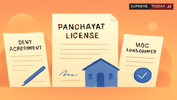 Panchayat Cannot Demand Landowner NOC for Trade Licenses When Valid Rent Agreement Exists