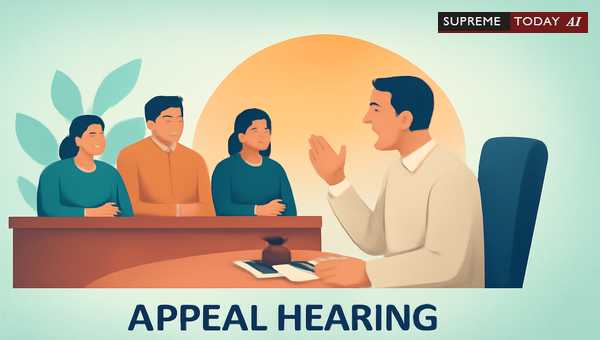 Legality of Panchayat Secretary Hearing Appeals Against Self-Issued Administrative Orders