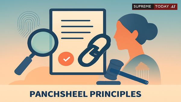 Applying Panchsheel Principles: Sharad Birdhi Chand Sarda and Circumstantial Evidence Criteria