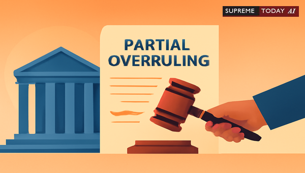 Partial Overruling: When Only Specific Portions of Court Decisions Are Invalidated