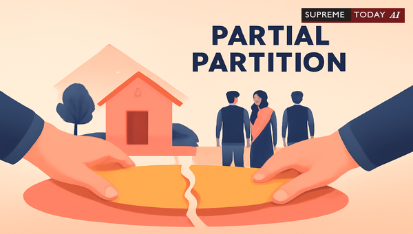 Maintainability of Partial Partition Suits in Hindu Joint Family Property Disputes