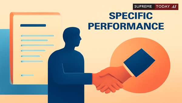 Partial Specific Performance of Indivisible Contracts Under the Specific Relief Act