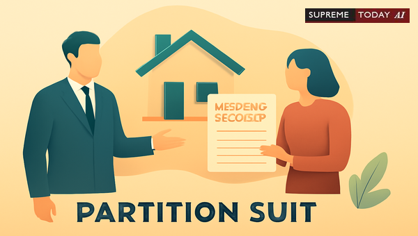 Is a Partition Suit Maintainable Based Solely on Revenue Records?