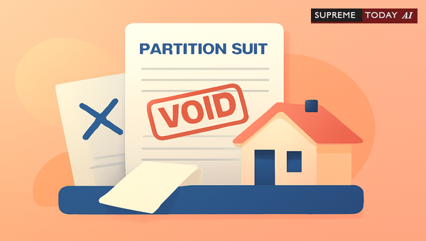 Document Cancellation in Partition Suits: When Void vs. Voidable Deeds Require Legal Action