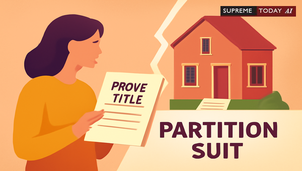 Partition Suit Dismissal: Why Proving Title Is Essential for Relief