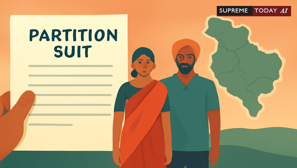 Partition Suits for Scheduled Tribes: Constitutional Framework, Land Restrictions and Customary Laws