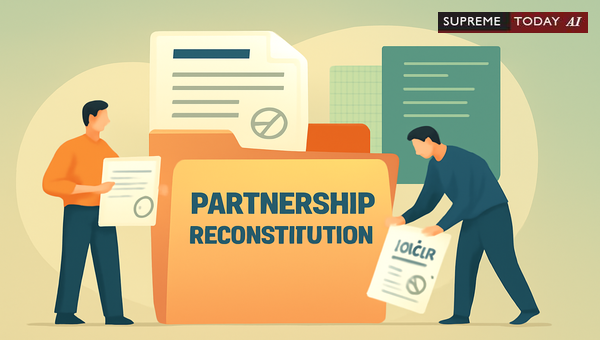 Direct Bank Notice for Partnership Reconstitution: Sufficient Substitution for Public Announcement