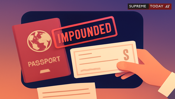 Passport Impoundment in Section 138 NI Act Proceedings: Legal Validity and Court Stance