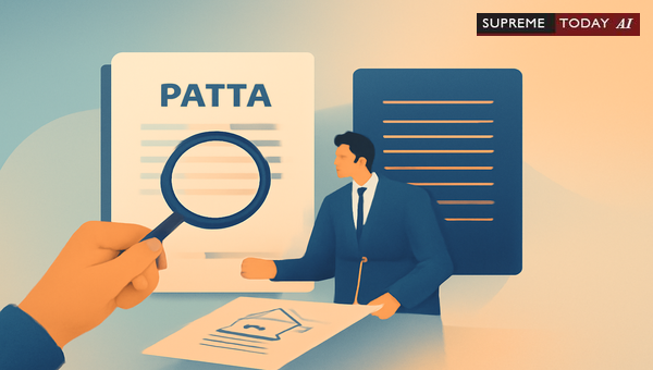 Admissibility of Patta in Court: Procedural Hurdles, Evidence Rules, and Proof of Title