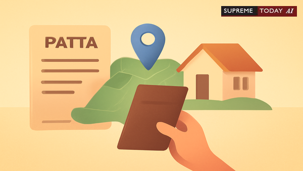 Patta as Evidence of Possession: Judicial Limits on Land Title and Ownership Claims in India