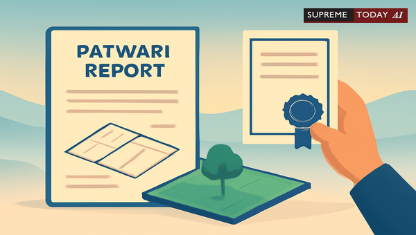Evidentiary Value of Patwari Reports in Proving Possession: Why Corroboration is Mandatory