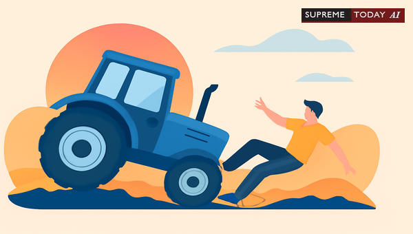 Pay & Recover in Tractor Mudguard Accidents: Legal View