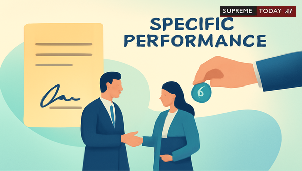 Proving Payment Evidence in Specific Performance Suits under the Specific Relief Act