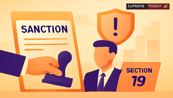 Does Section 19 PC Act Require Prior Sanction for Corruption Investigations or Just Cognizance?