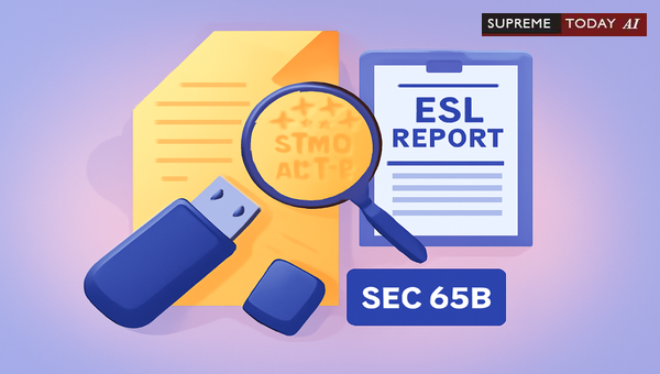 Can Courts Admit Pen Drive Data of Unknown Origin if FSL Report Verifies Genuineness?