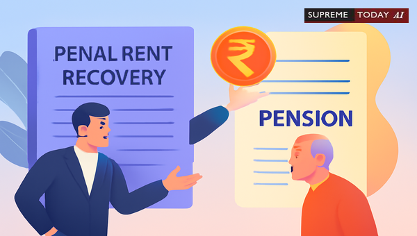 Legality of Recovering Penal Rent from Gratuity and Pension Funds: Due Process Requirements