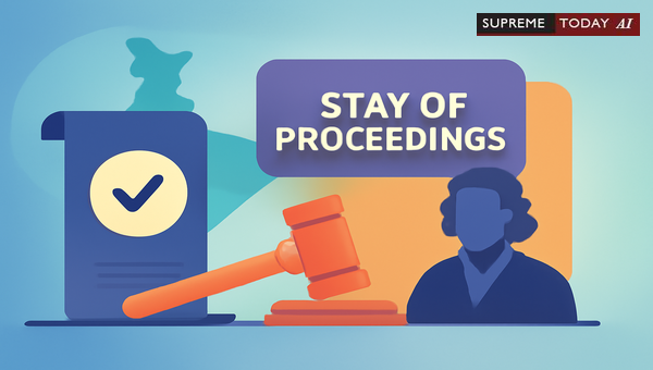 Does Pendency of Reference to Larger Bench Automatically Stay Proceedings in Other Cases?