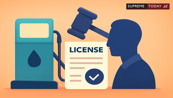 Pending Criminal Proceedings Do Not Disqualify Applicants for Petrol Bunk License