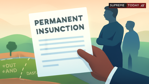 Permanent Injunction Suits Against Government Land Encroachment: Legal Criteria and PIL Remedies