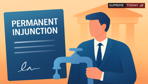 Can Courts Issue Permanent Injunctions Restraining Public Authorities from Water Connections?