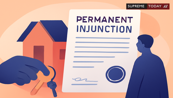 Permanent Injunctions Against Property Owners Post-Possession Delivery: Courts' Stand
