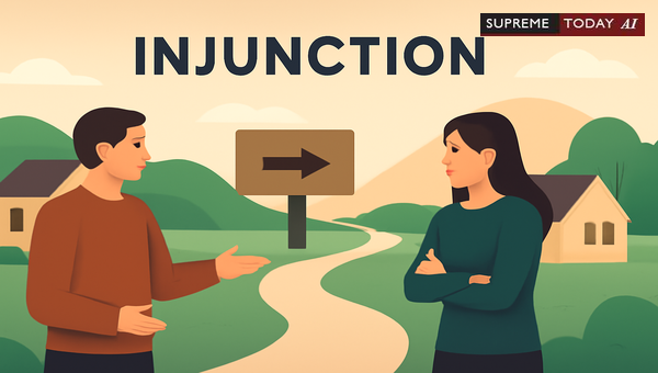Maintainability of Permanent Injunction Suits Over Pathways: Burden of Proof and Evidence Requirements