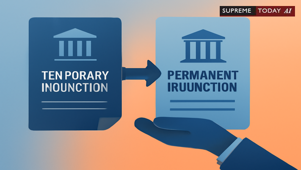 Maintainability of Permanent Injunction Suits as a Prerequisite for Temporary Relief