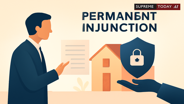 Maintainability of Permanent Injunction Suits: Principles of Possession and Title Disputes