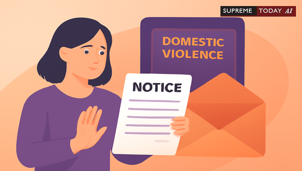 Judicial Discretion on Personal Notices and Dispensation of Appearance in DVC Act Cases
