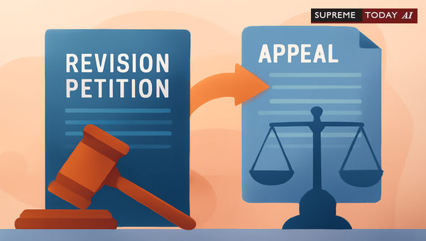 Choosing Between Revision and Appeal: Statutory Constraints on Petitioner Remedies in Indian Courts