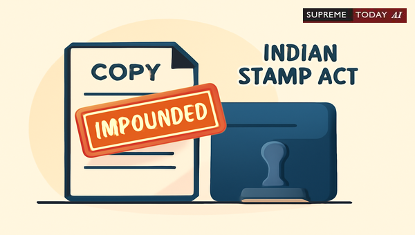 Invalidity of Impounding Photocopies under Indian Stamp Act: Judicial Precedents