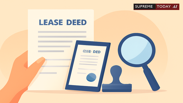Admissibility of Photocopy of Lease Deed as Secondary Evidence in Arbitration Proceedings