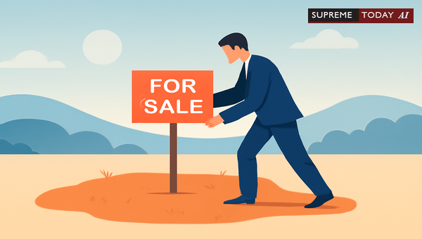 Does Erecting Signage Constitute Taking Physical Possession of Property Under the Law?